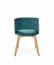 MARINO chair, color: velvet - MONOLITH 37 (dark green)