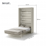 BED BC-02 CONCEPT 120x200 Vertical Schrankbett