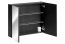 SANTA FE BLACK 84-80-A-2D Spiegelschrank