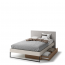 Sigma-SG 13 120x200 Bed with mattress and drawer