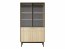 Japandy Oak Linea WT104 Glass-fronted cabinet