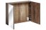 SANTA FE OAK 84-80-A-2D Mirror Cabinet