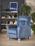 V-CH-BARD recliner dark blue