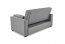 PAULINIO folding sofa color: grey