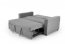 PAULINIO folding sofa color: grey