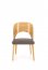 CADIZ Chair Natural Oak / Gray