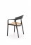 K530 Chair Black / Natural