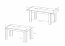 Laslink K STO 144-184 Extendable dining table 