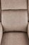 AGUSTIN recliner with massage function, color: beige