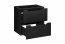 Nova-Black D2 82-60-2S Cabinet Under Washbasin 60 cm 2 Drawers