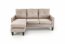 GERSON sofa with ottoman, color: beige