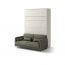 BED BC-18 Sofa for the BC-01 wallbed (Green Lukka 38)