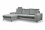 COLLIN Corner sofa (Velluto Grey 16)