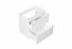 Nova-White 82-60-2S Cabinet Under Washbasin 60 cm 2 Drawers