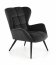 TYRION Armchair black 