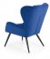 TYRION Armchair dark blue