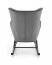 BAZALTO Rocking chair grey