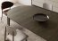 PLOT PT-04 (120-240 cm) Round extending dining table,dark oak