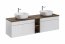 ICONIC WHITE 82-100-D-1S Cabinet Under Washbasin 