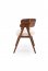 K562 Armchair Walnut / Light Beige