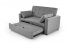 PAULINIO folding sofa color: grey