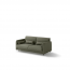 BED BC-18 Sofa für Schrankbetten BC-01 (Green Lukka 38)