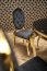 K556 Chair black / gold