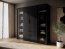 KELLY 4D RD Black Kleiderschrank