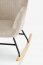 BELMIRO Rocking chair cream