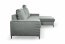 COLLIN Corner sofa (Velluto Grey 16)